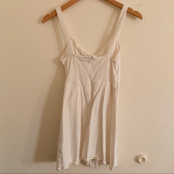 Linen Mini Dress - Picture 3 of 4